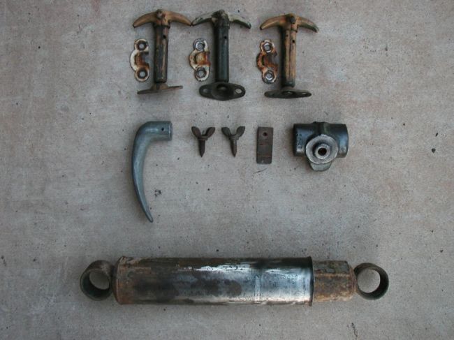 Assorted WW2 Jeep Parts