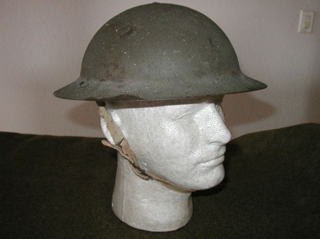 Brit Early WW2 Mark I* Helmet