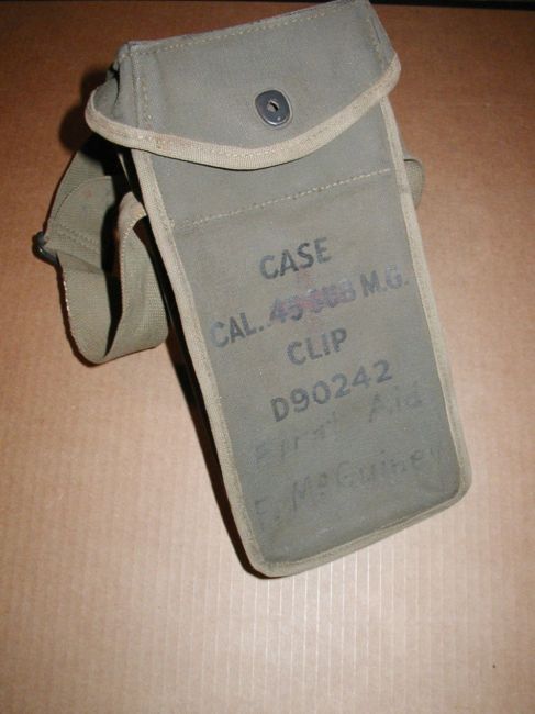 WW2 M3 Grease Gun Ammunition Bag