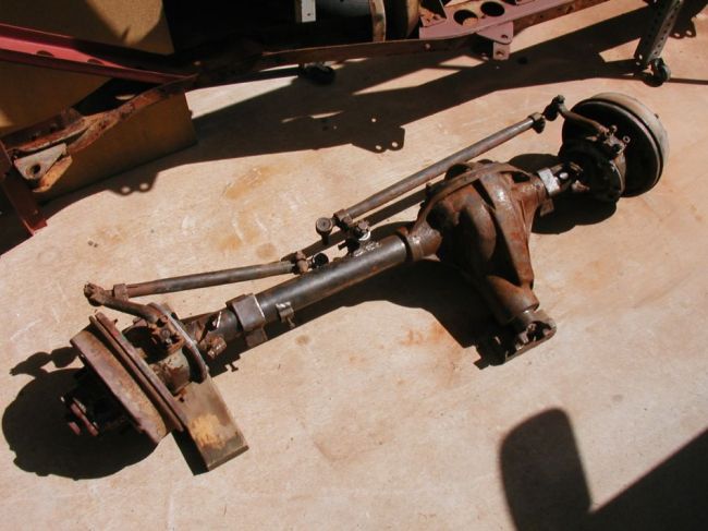 Ford gpw front axle #9