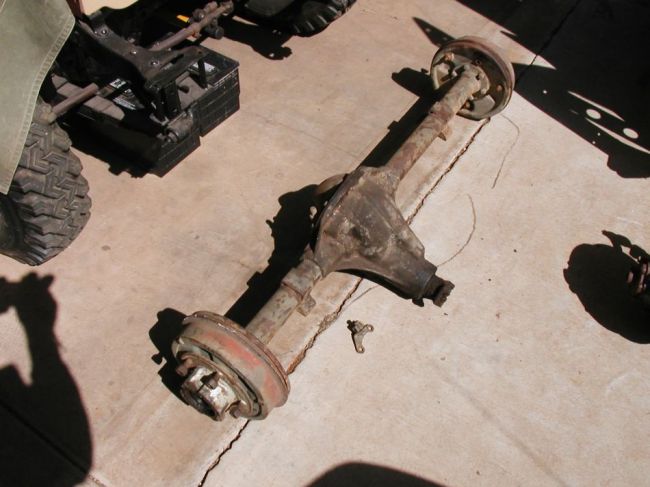 GPW Rear Axle Assy