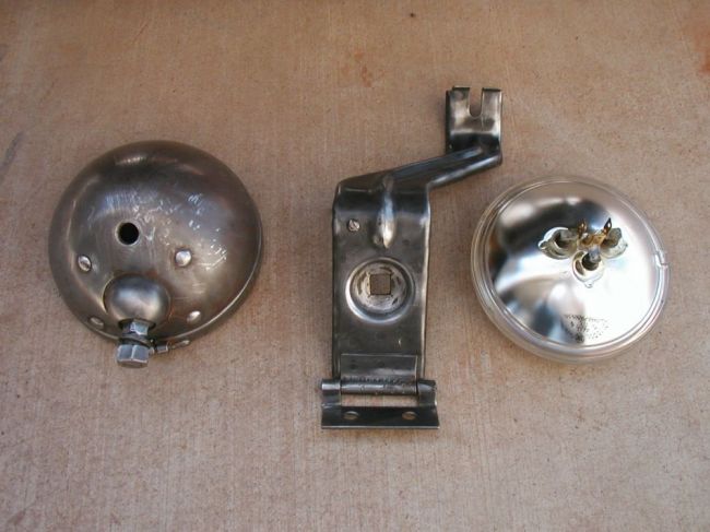 WW2 Headlight Parts