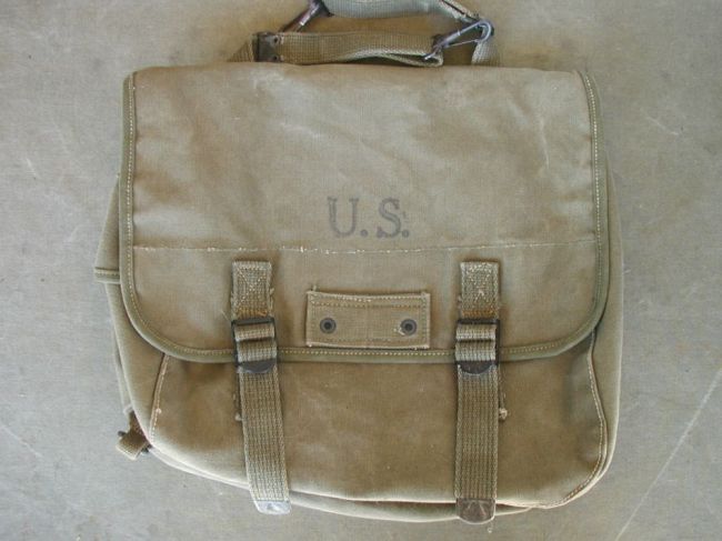 1944 Late WW2 Pattern Mussette Bag