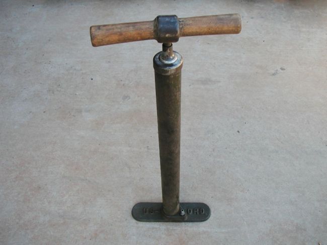 Original WW2 ORD Tire Pump