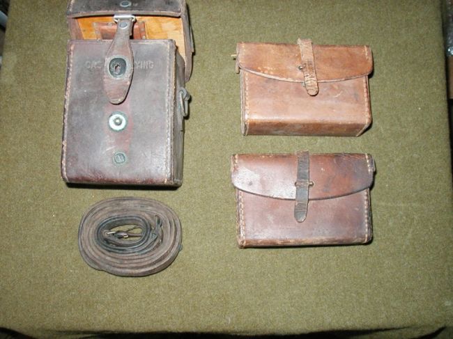 WW2 Ordnance Leather Goods