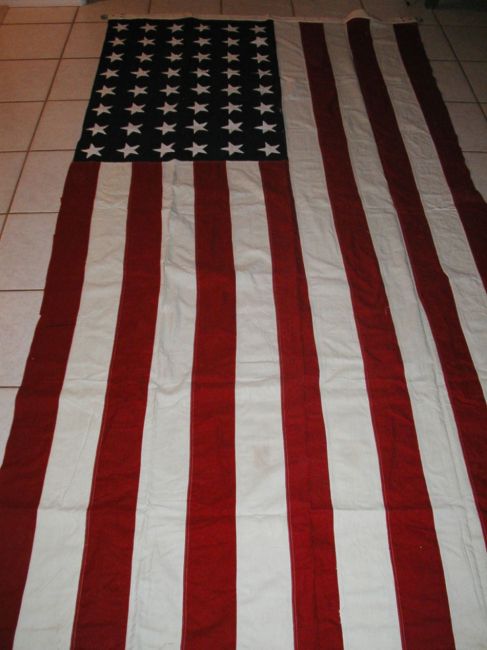 WW2 GI 48 Star Flag