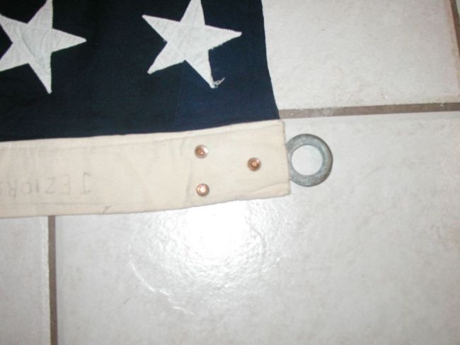 WW2 GI Flag Hoist Ring