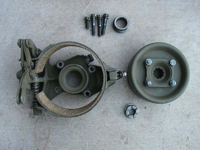 Complete WW2 E-Brake Assembly