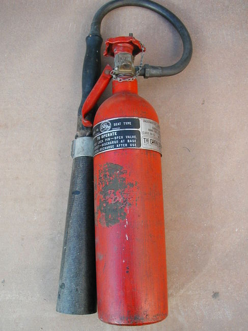 WW2 Era General Detroit CO2 Extinguisher