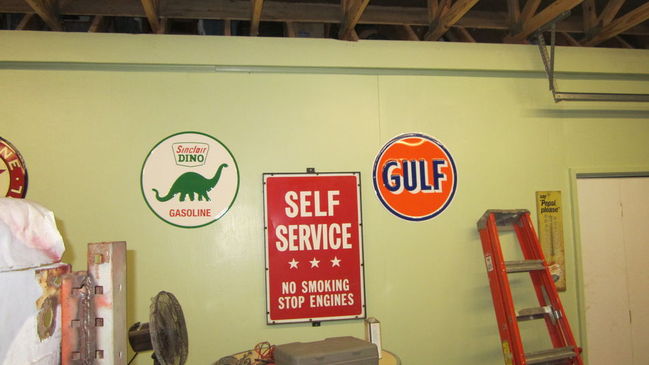 Old Garage Signs