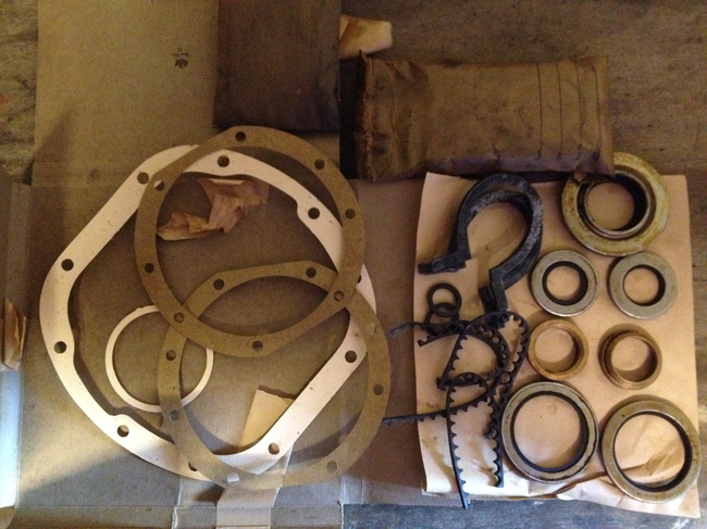 Front axle Gasket set