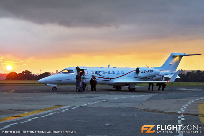 Learjet 45 ZS-PNP FAGM Rand Airport