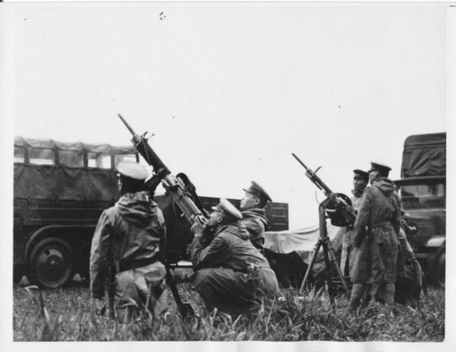 Japanese Anti-Aircraft Battery