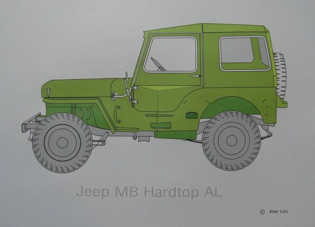 Hardtop jeep MB- 2014