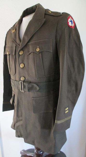 WW2 1LT Lenon Grouping 4 pocket jacket