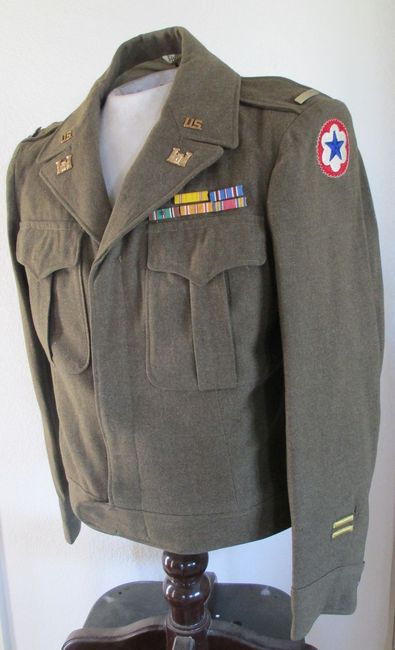 WW2 1LT Lenon Grouping Ike jacket