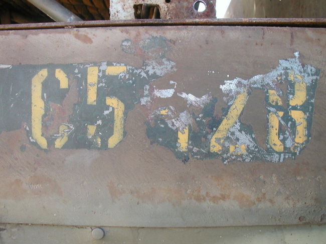 Original USMC Registration markings