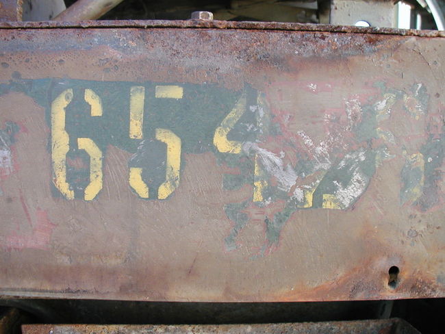 Original USMC Registration markings