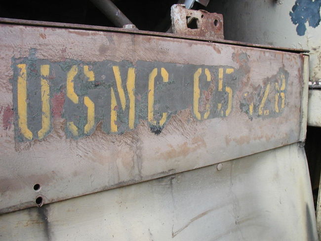 USMC markings uncovered