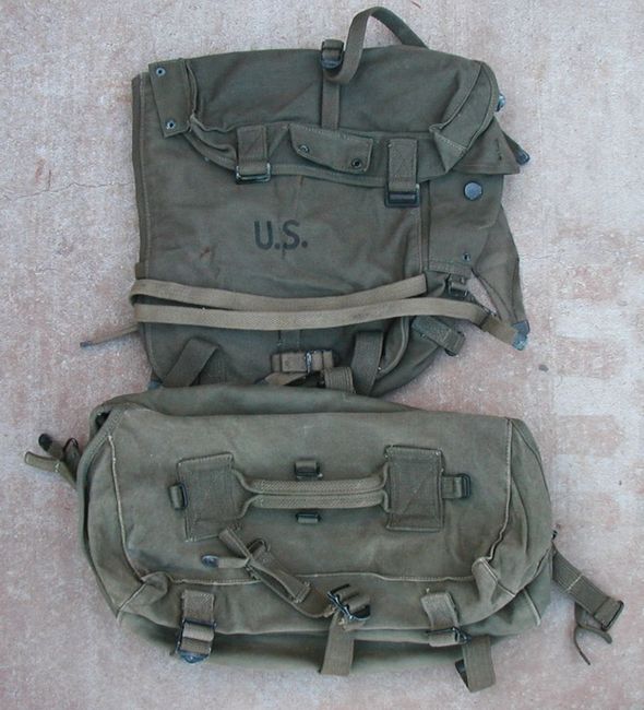 WW2 M1944 Upper Pack + Transport Bag