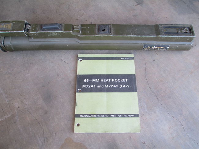 M72A2 LAW Tube