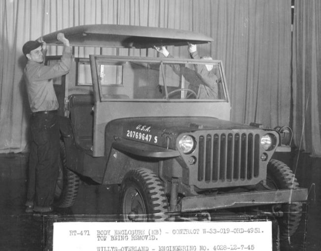 military factory full cab Dec. 1945