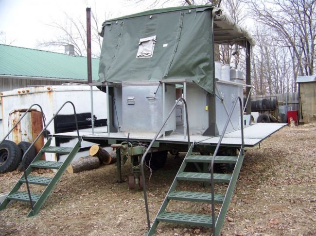 Mobile Kitchen trailer