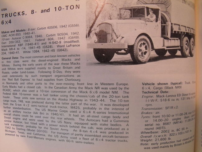 Mack NR9 Specs.