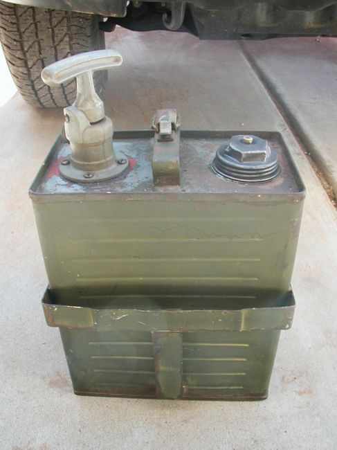 WW2? Mystery Can with Pump