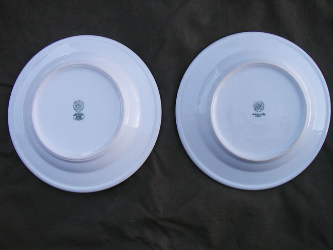 WW2 German Plates (reverse)