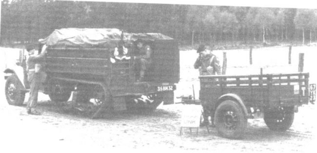 GS trailers in British Service