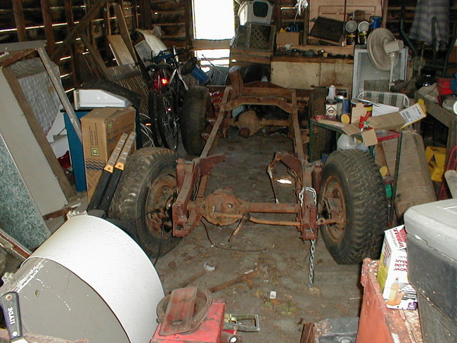 Early CJ5 Frame