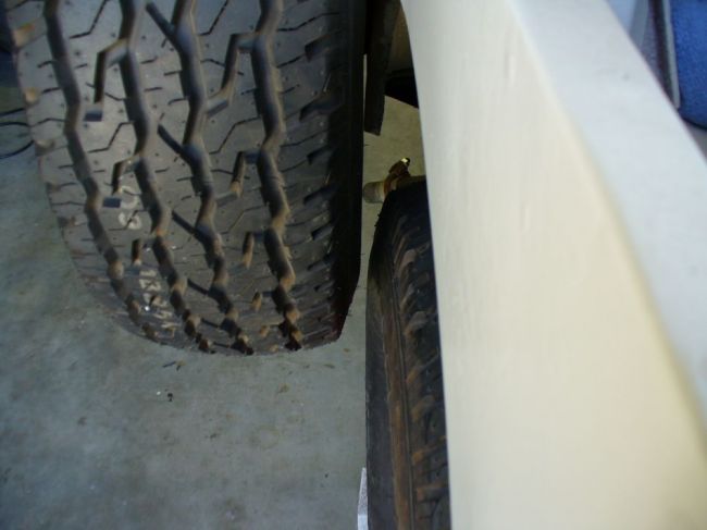 clearance spare/road tire