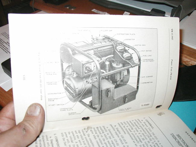 PE-210 generator TM pic