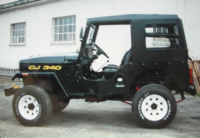 Projet Hardtop AL 1992 Jeep M38 - Mahindra