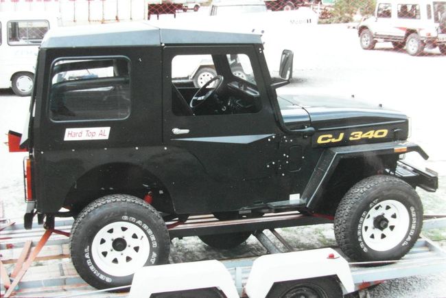 Projet Hardtop AL 1992 Jeep M38 - Mahindra