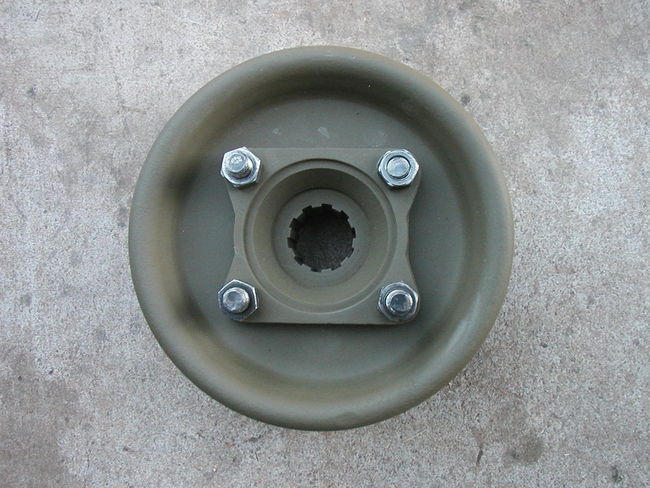 Restored E-Brake Drum w/flange