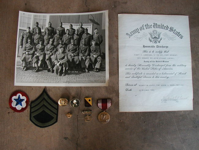 WW2 Ordnance SSG Lot