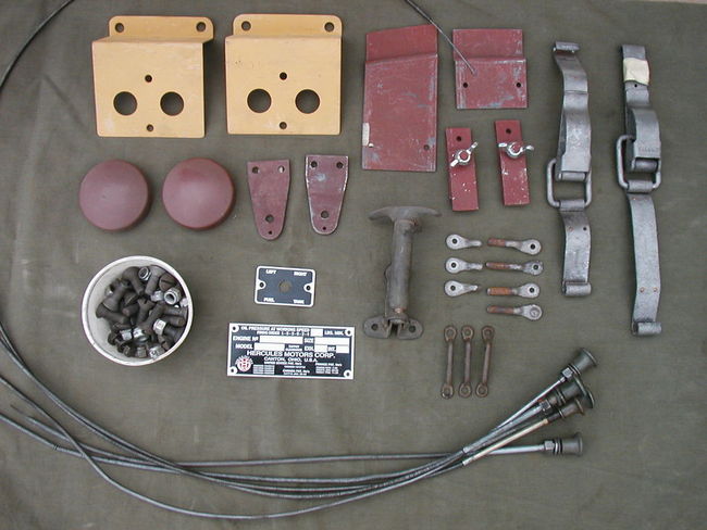 '42 Scout Car project parts... continued