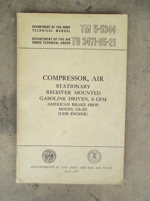 TM 5-5344 Air Compressor