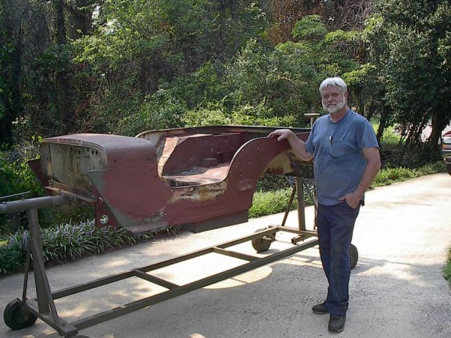 Terry Hallman and his Slat Tub