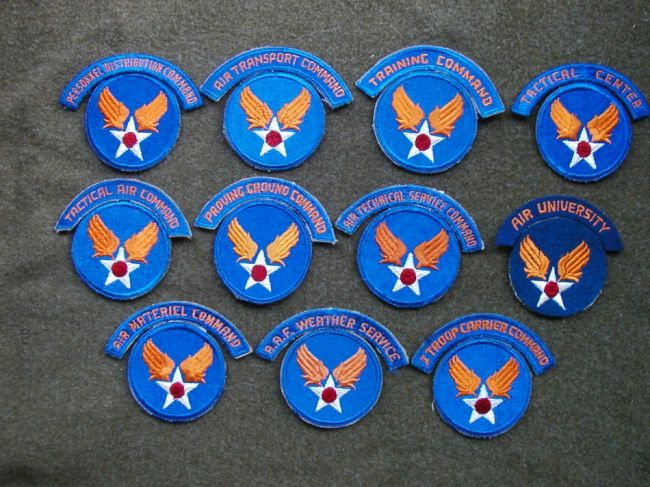 USAAF Patch Collection group #4