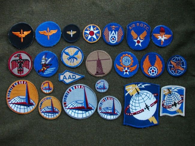 USAAF Patch Collection group #6 - The G503 Album