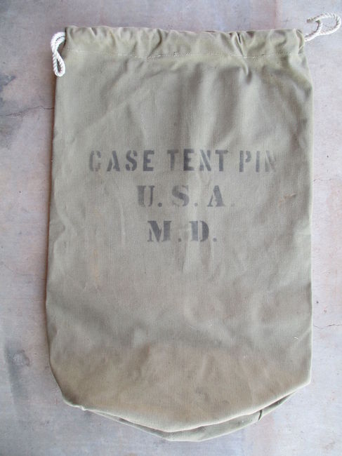 WW2 USA MD Tent Pin Bag