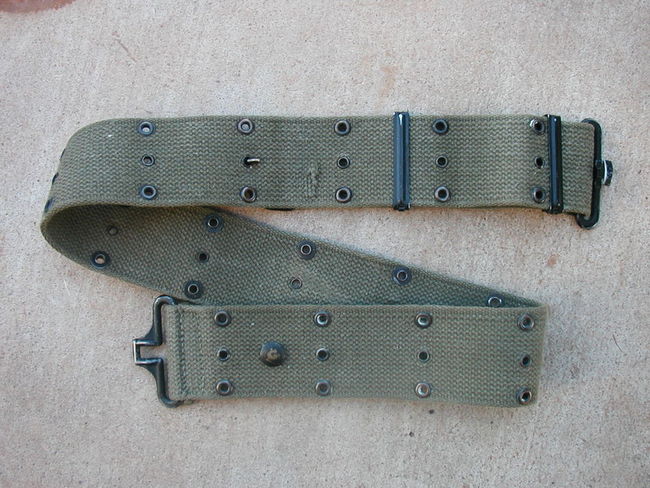 Late War Variant Pistol Belt