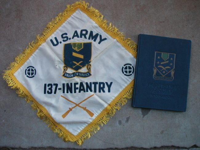 WW2 137th Infantry Unit History &amp;amp; Pillow Cover