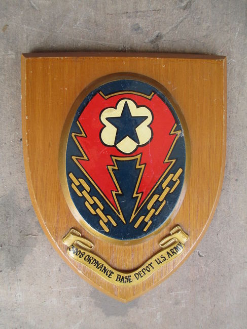 ETO Ordnance Plaque