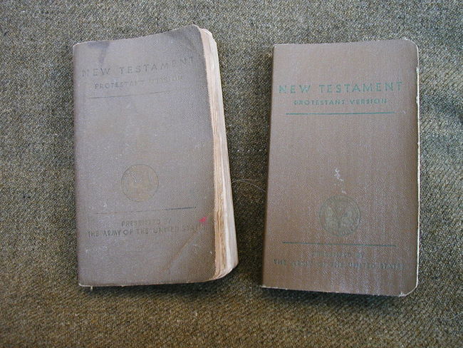 WW2 1942 Army Bible Lot