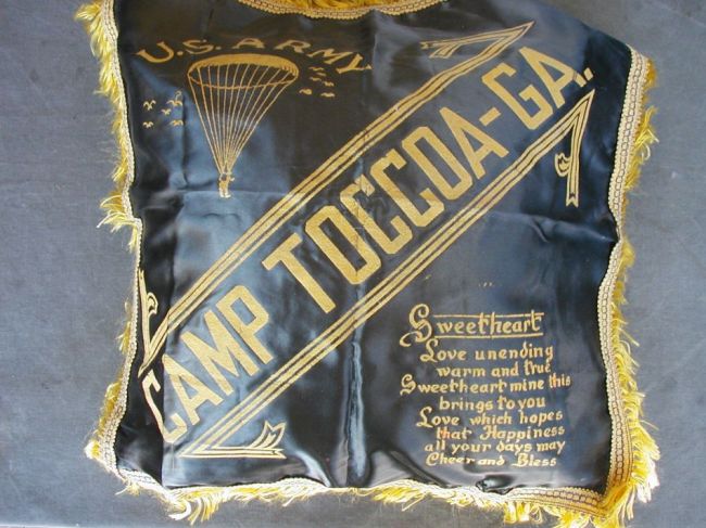 WW2 Camp Toccoa Souvenir Pillow Cover