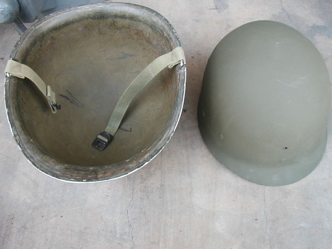 Helmet Shell Interior and Refinished Liner